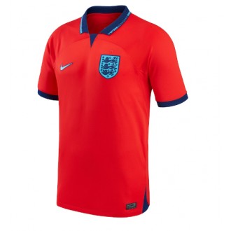 Herren Fußballbekleidung England Auswärtstrikot WM 2022 Kurzarm
